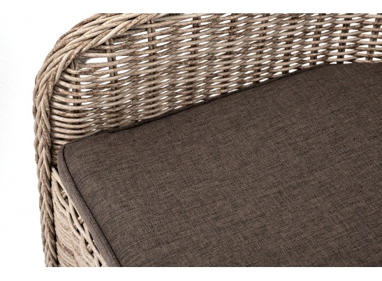 "Эспрессо–80 R" обеденная группа плетеная, цвет бежевый в Каменске-Уральском