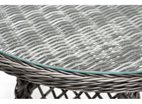 "Эспрессо–80 R" обеденная группа плетеная, цвет графит в Каменске-Уральском