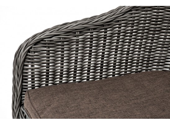 "Эспрессо–80 R" обеденная группа плетеная, цвет графит в Каменске-Уральском