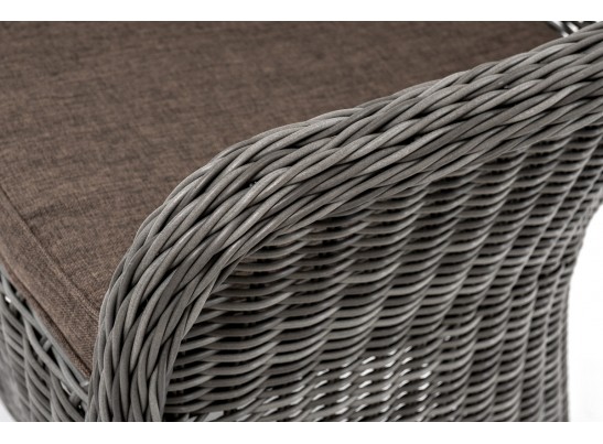 "Эспрессо–80 R" обеденная группа плетеная, цвет графит в Каменске-Уральском