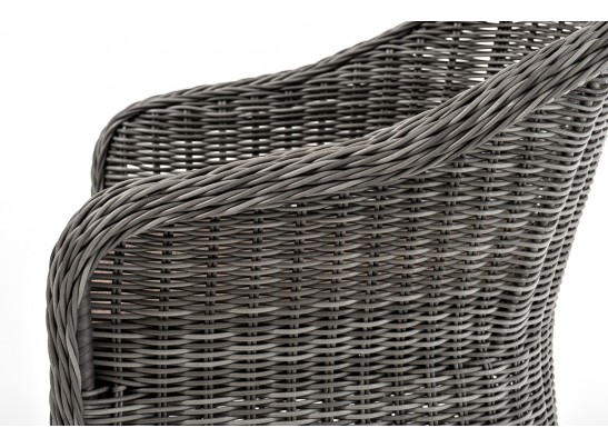 "Эспрессо–80 R" обеденная группа плетеная, цвет графит в Каменске-Уральском