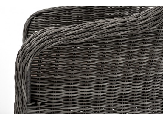 "Эспрессо–80 R" обеденная группа плетеная, цвет графит в Каменске-Уральском