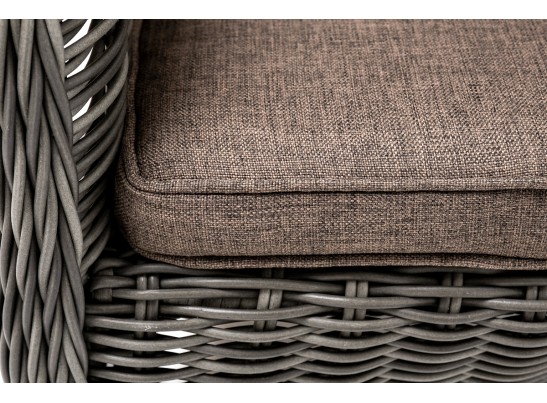 "Эспрессо–80 R" обеденная группа плетеная, цвет графит в Каменске-Уральском