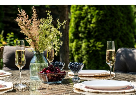 "Эспрессо–150 C" обеденная группа плетеная, цвет соломенный в Каменске-Уральском