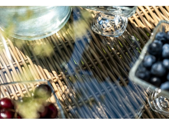 "Эспрессо–150 C" обеденная группа плетеная, цвет соломенный в Каменске-Уральском