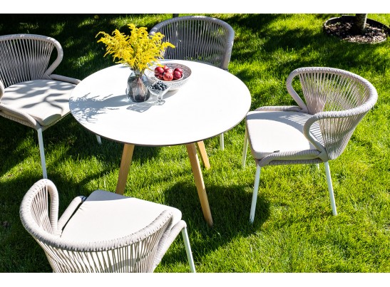 "Фоджа" обеденная группа на 4 персоны, цвет бежевый в Каменске-Уральском