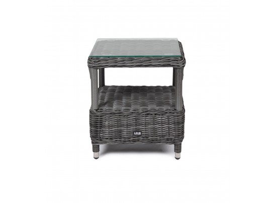 "Форио" столик кофейный из искусственного ротанга, цвет графит в Каменске-Уральском