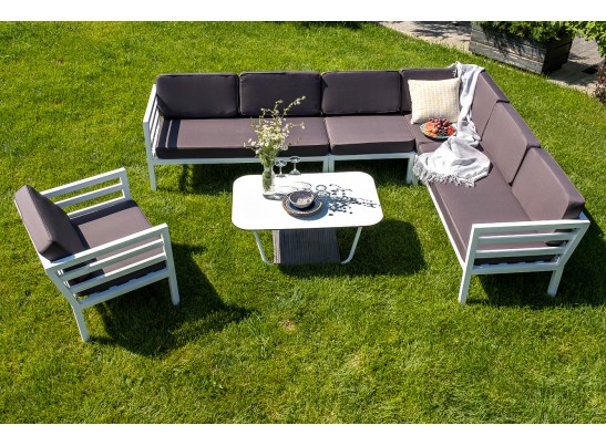 "Глория" модуль диванный центральный, каркас из алюминия в Каменске-Уральском