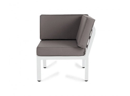 "Глория" модуль диванный угловой, каркас из алюминия в Каменске-Уральском