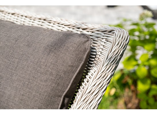 "Гляссе" лаунж-зона из искусственного ротанга, цвет бежевый в Каменске-Уральском