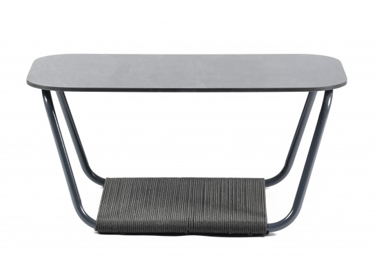 "Гранада" журнальный стол 100х65см из HPL, цвет "серый гранит" в Каменске-Уральском