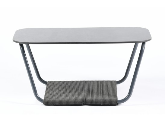 "Гранада" журнальный стол 100х65см из HPL, цвет "серый гранит" в Каменске-Уральском