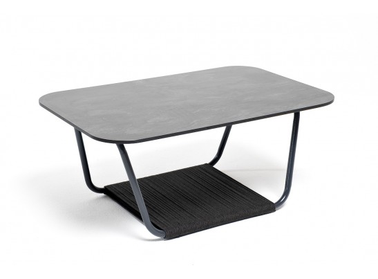 "Гранада" журнальный стол 90х50см из HPL, цвет "серый гранит" в Каменске-Уральском