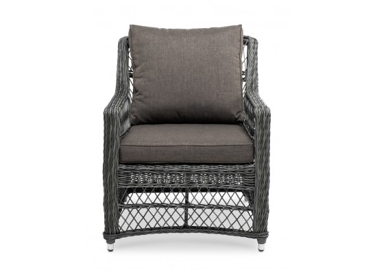 "Гранд Латте" кресло из искусственного ротанга, цвет графит в Каменске-Уральском