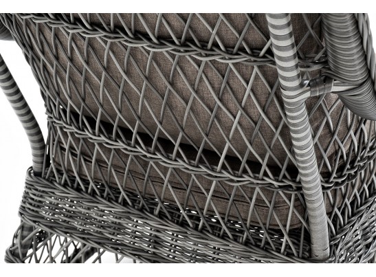 "Гранд Латте" кресло из искусственного ротанга, цвет графит в Каменске-Уральском