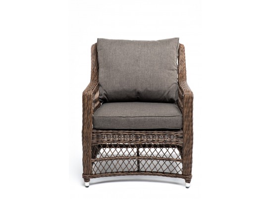 "Гранд Латте" кресло из искусственного ротанга, цвет коричневый в Каменске-Уральском