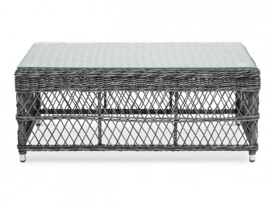 "Гранд Латте" стол журнальный из искусственного ротанга, цвет графит в Каменске-Уральском