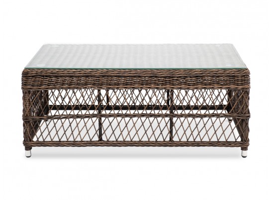 "Гранд Латте" стол журнальный из искусственного ротанга, цвет коричневый в Каменске-Уральском