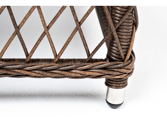 "Гранд Латте" стол журнальный из искусственного ротанга, цвет коричневый в Каменске-Уральском