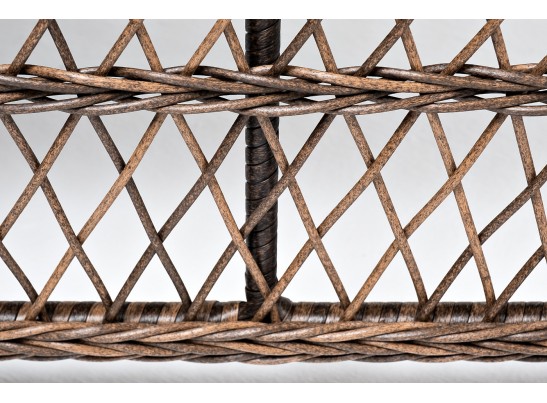 "Гранд Латте" стол журнальный из искусственного ротанга, цвет коричневый в Каменске-Уральском