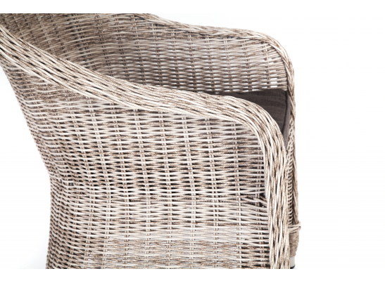 "Равенна" плетеное кресло из искусственного ротанга, цвет бежевый в Каменске-Уральском