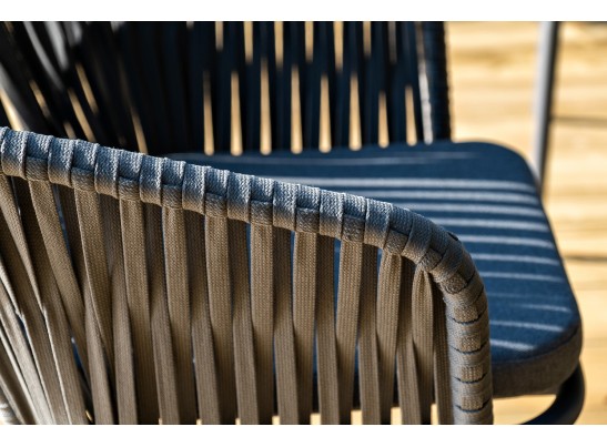 "Каффе Дабл" обеденная группа на 4 персоны, цвет "серый гранит" в Каменске-Уральском