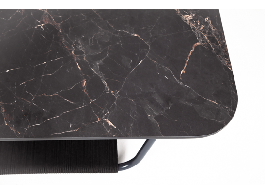 "Канны" лаунж-зона 4-местная плетеная из роупа (веревки), цвет темно-серый в Каменске-Уральском