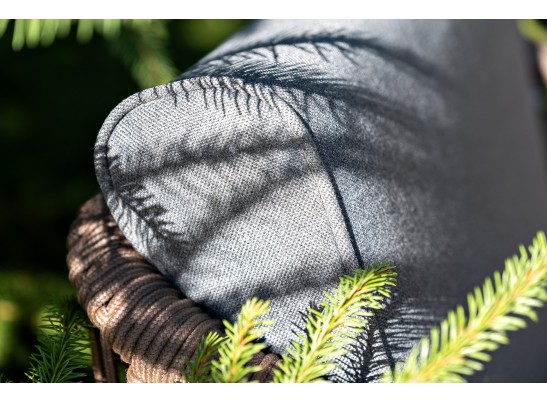 "Канны" лаунж-зона 5-местная плетеная из роупа (веревки), роуп коричневый в Каменске-Уральском