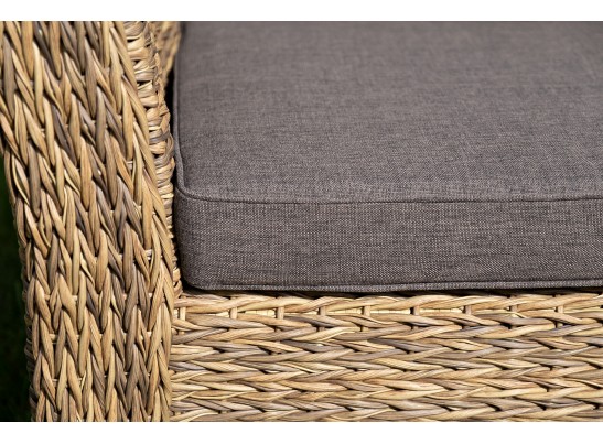 "Капучино" кресло из искусственного ротанга (гиацинт), цвет соломенный в Каменске-Уральском