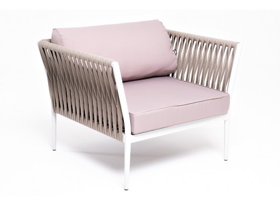 "Касабланка" модульная лаунж-зона из роупа (веревки), каркас из алюминия в Каменске-Уральском