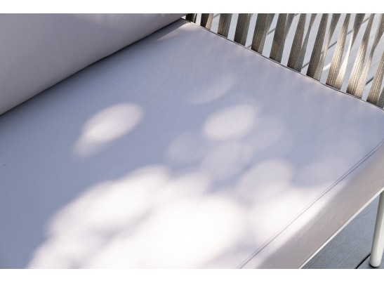 "Касабланка" модульная лаунж-зона из роупа (веревки), каркас из алюминия в Каменске-Уральском