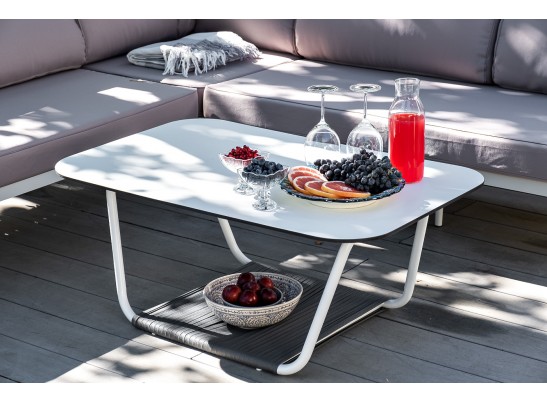 "Касабланка" модульная лаунж-зона из роупа (веревки), каркас из алюминия в Каменске-Уральском