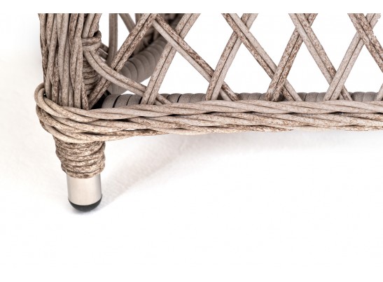 "Катания" обеденная группа плетеная на 6 персон, цвет бежевый в Каменске-Уральском