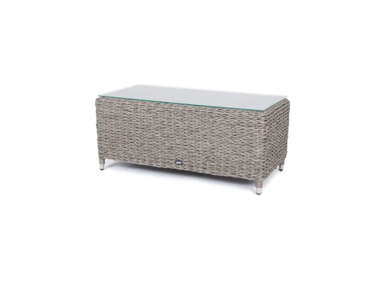 "Кон Панна" столик журнальный из искусственного ротанга (гиацинт), цвет серый в Каменске-Уральском