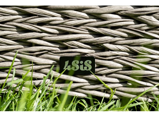 "Кон Панна" столик журнальный из искусственного ротанга (гиацинт), цвет серый в Каменске-Уральском