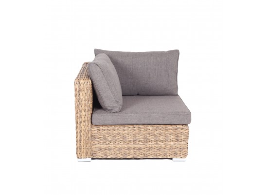 "Лунго" модуль диванный угловой с подушками, цвет коричневый (гиацинт) в Каменске-Уральском