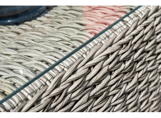 "Лунго" трансформирующаяся лаунж-зона из искусственного ротанга (гиацинт), цвет серый в Каменске-Уральском