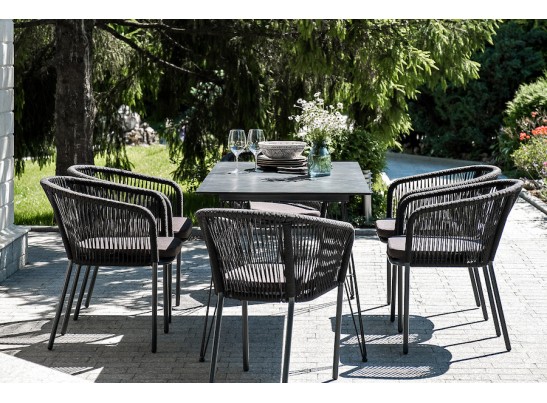 "Милан" обеденная группа на 6 персон, цвет темный в Каменске-Уральском