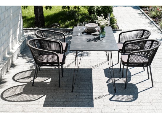 "Милан" обеденная группа на 6 персон, цвет темный в Каменске-Уральском