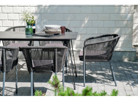 "Милан" обеденная группа на 6 персон, цвет темный в Каменске-Уральском