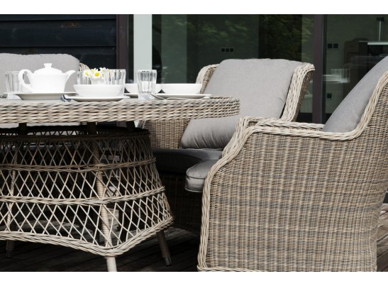 "Неаполь" обеденная группа плетеная из искусственного ротанга в Каменске-Уральском