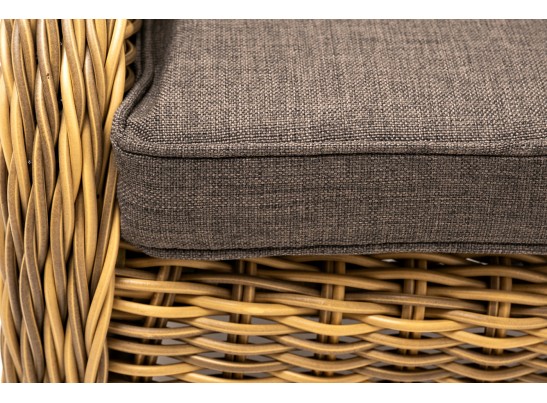 "Неаполь" плетеный стул из искусственного ротанга, цвет соломенный в Каменске-Уральском