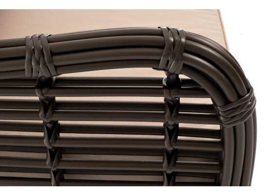 "Ницца" диван из искусственного ротанга трехместный, цвет бронзовый в Каменске-Уральском