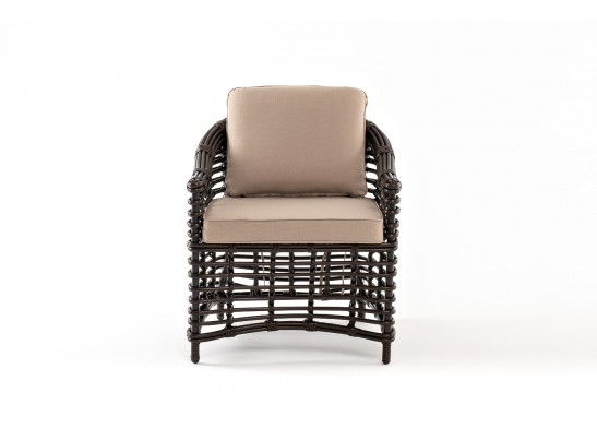 "Ницца" кресло из искусственного ротанга, цвет бронзовый в Каменске-Уральском