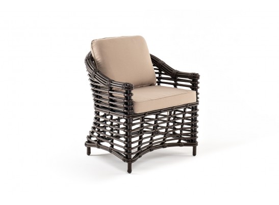 "Ницца" кресло из искусственного ротанга, цвет бронзовый в Каменске-Уральском