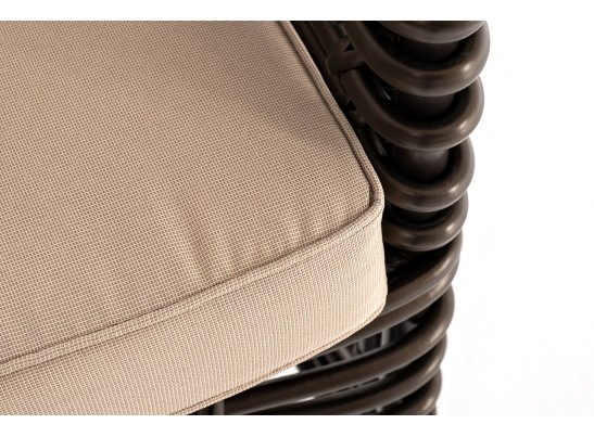 "Ницца" кресло из искусственного ротанга, цвет бронзовый в Каменске-Уральском