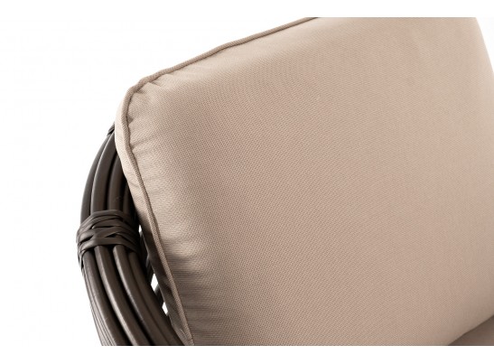 "Ницца" кресло из искусственного ротанга, цвет бронзовый в Каменске-Уральском