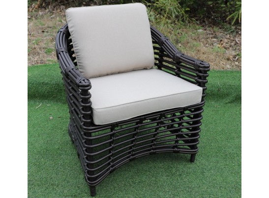 "Ницца" кресло из искусственного ротанга, цвет бронзовый в Каменске-Уральском