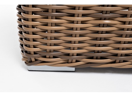 "Палермо" диван из искусственного ротанга трехместный, цвет соломенный в Каменске-Уральском