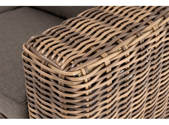 "Палермо" диван из искусственного ротанга трехместный, цвет соломенный в Каменске-Уральском